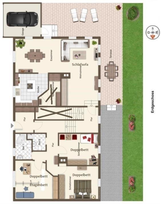Haus Kreuzeckwiese - Fewo Juebilaumsgrat Garmisch-Partenkirchen Zewnętrze zdjęcie